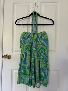 NWT Wild Fable Retro Terry Cloth Halter Romper Size Small